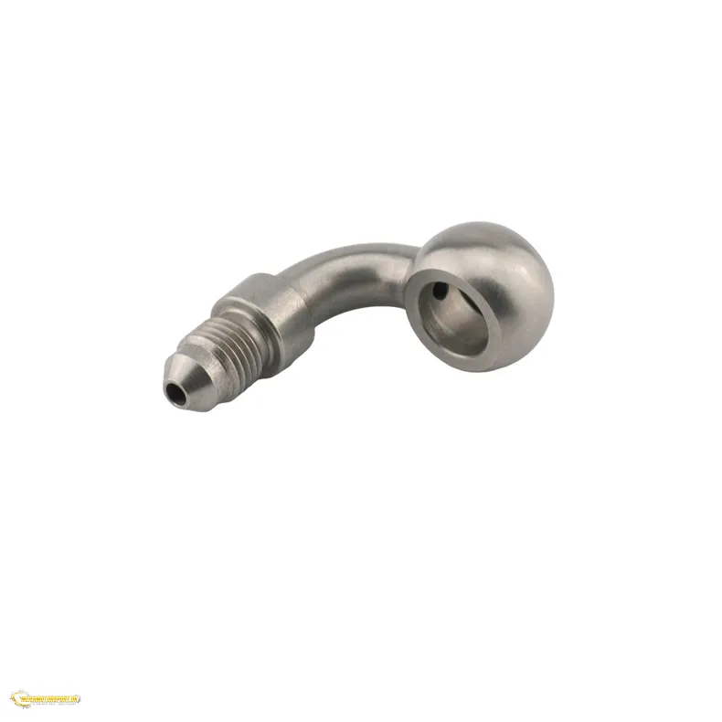 Banjo 90 grader AN3 (7/16" hul) rustfri