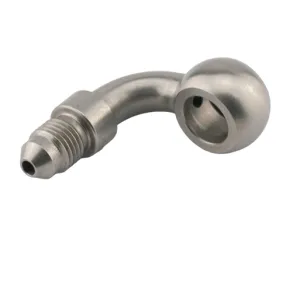 Banjo 90 grader AN3 (10mm) rustfri