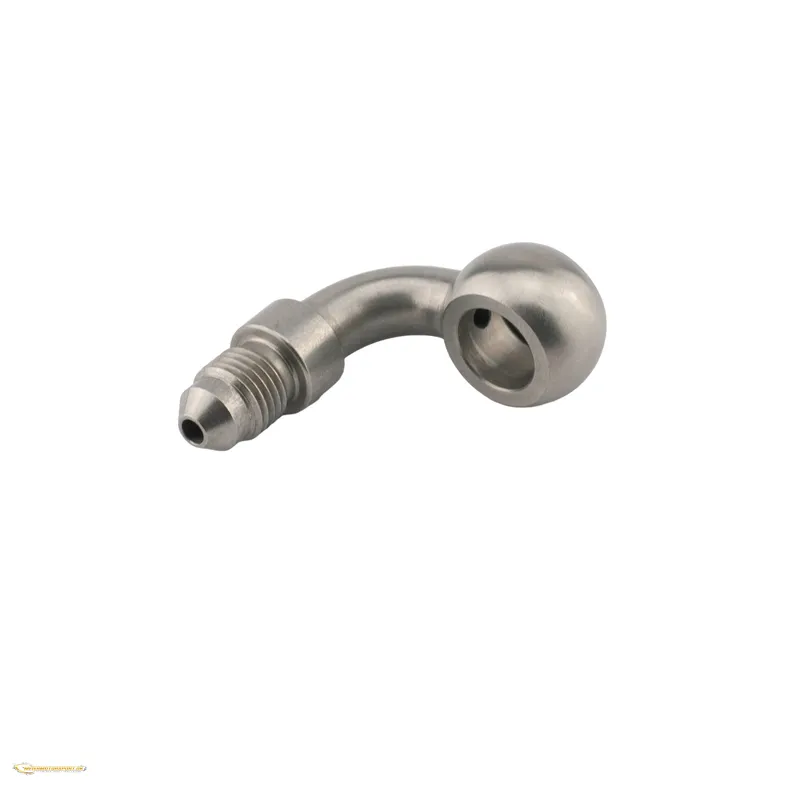 Banjo 90 grader AN3 (10mm) rustfri