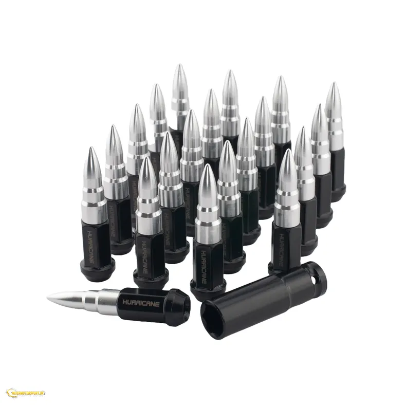 Hjulm�trik Aluminium S�lv M12x1,25