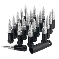 Hjulmtrik Aluminium Slv M12x1,5