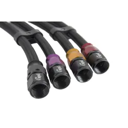 AN8 -45 Full flow Slange fitting