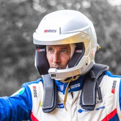 Helmet RRS PROTECT WRC with arm FIA 8859-2015/Snell Sa2020 Grey