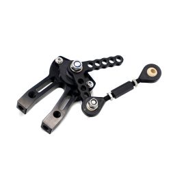 OBP Racing Series gulvmonteret pedalstativ Silver