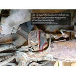 Forstrkningsplader til Momentarm i bagaxel Volvo 240