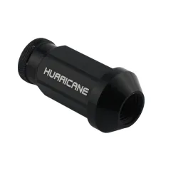 Hjulmtrik Aluminium Sort M12x1,5 (50mm)