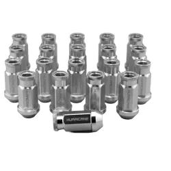 Hjulmtrik Aluminium Slv M12x1,25 (50mm)