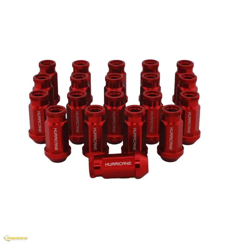 Hjulm�trik Aluminium R�d M12x1,25 (39mm)