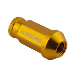 Hjulmtrik Aluminium Guld M12x1,25 (50mm)