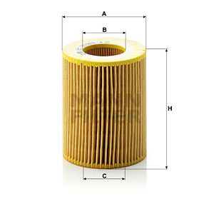 Oliefilter BMW M50, M52, M54, M56