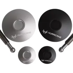 Hurricane - Push-Clips snabbls 60mm silver