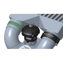 V-bnd aluminium 2" - disse bevger sig aksialt