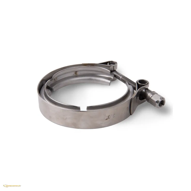 v-bnds klemme i Rustfri stl 4"