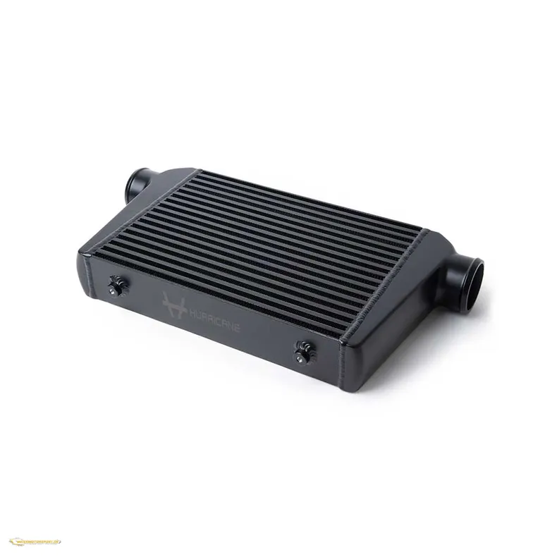 Hurricane Intercooler sort 2,5" forbindelser (58cm bred)