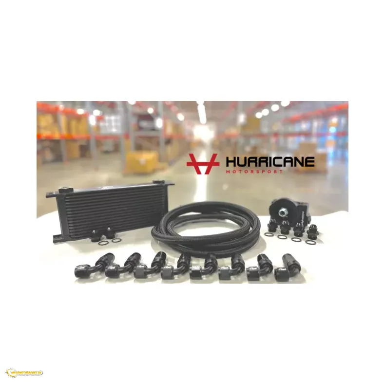 Udskiftning af oliek�lers�t og oliefilter med termostat AN8 og 16 r�kker