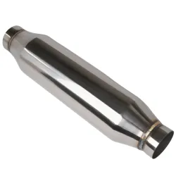 lyddmperr 2,5" full flow Rustfri