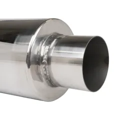 LydDmper 3" full flow Rustfri