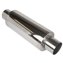 LydDmper 3" full flow Rustfri