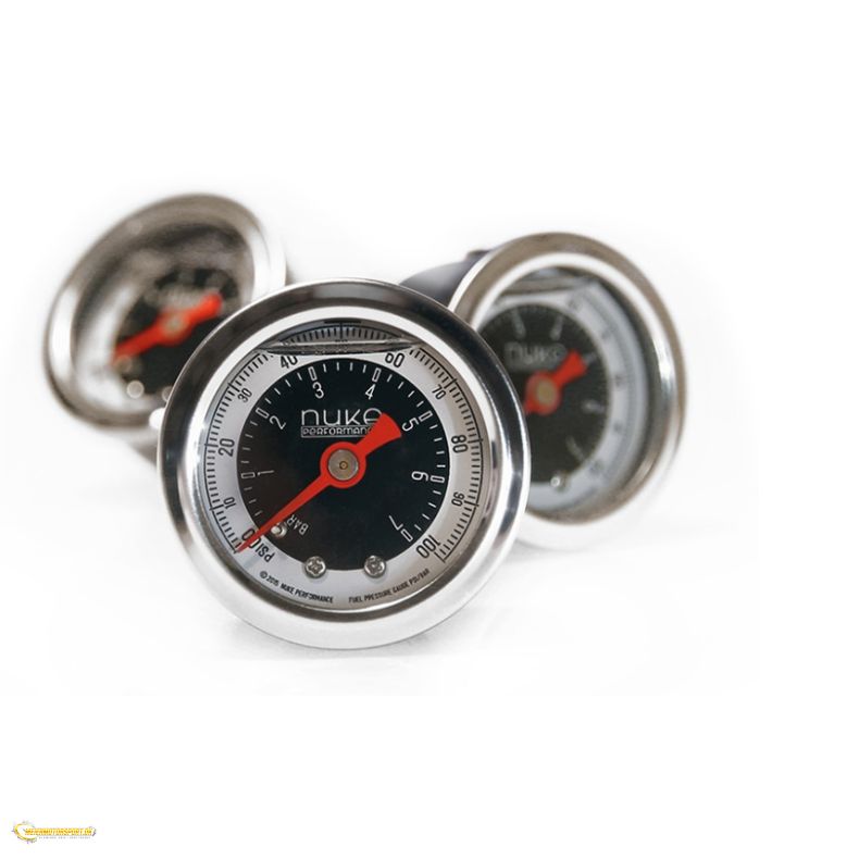 Nuke br�ndstoftrykm�ler 0-7 bar sort