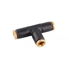 T-cross pneumatisk kobling til 1/4