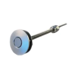 Hurricane - Push-Clips snabbls 31,5mm silver