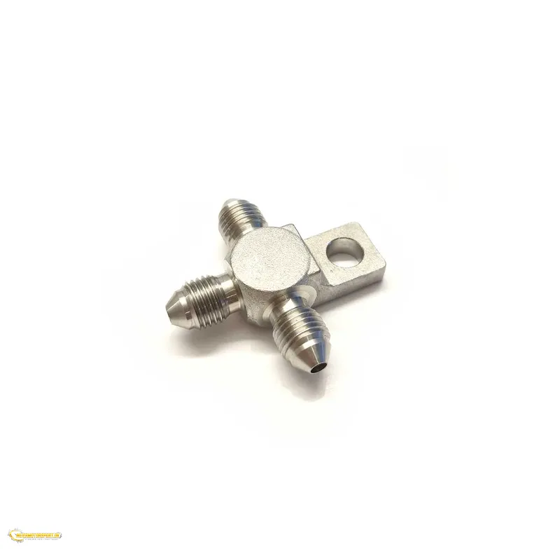 T-kors bremser�r 3/8" -24 (AN3) Rustfri