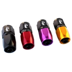 AN6 lige Slange fitting