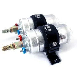 SPD dobbelt brndstofpumpesKlemme 60mm sort