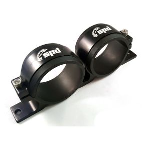 SPD dobbelt brndstofpumpesKlemme 60mm sort