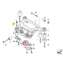 Gulvforstrkning bagvogn BMW E46