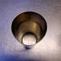 3" i med 3" lige blst ud