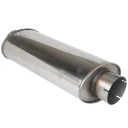 LydDmper 4" oval Rostfri (63cm)