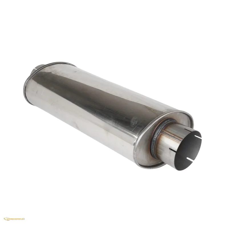 LydDmper 4" oval Rostfri (63cm)