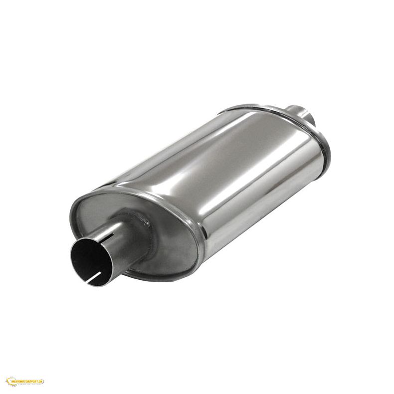 D�mper small 2 tomme Rustfri