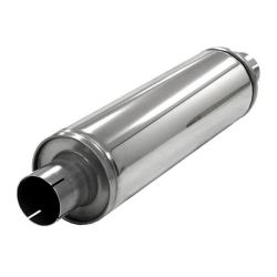 Lyddmper runde 2,5" rmer Rustfri