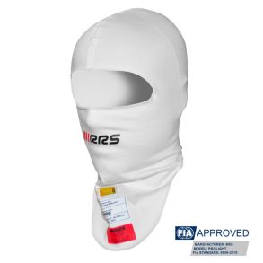 RRS PROLIGHT white balaclava - FIA 8856-2018