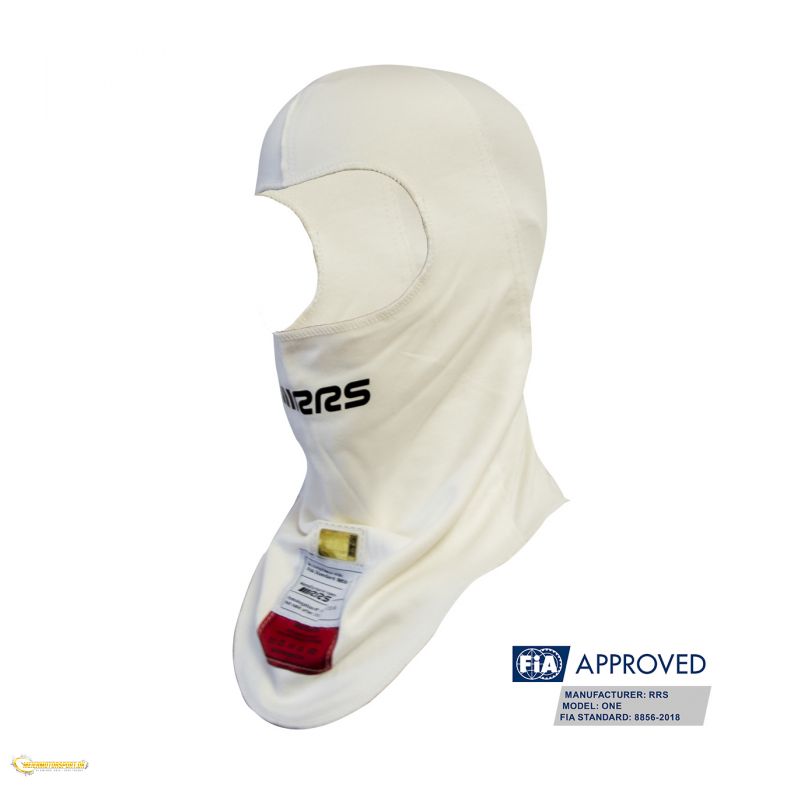 RRS ONE balaclava - White - FIA 8856-2018