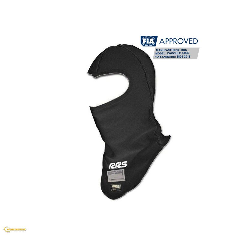 Fireproof Balaclava RRS BLACK Flex� - FIA 8856-2018