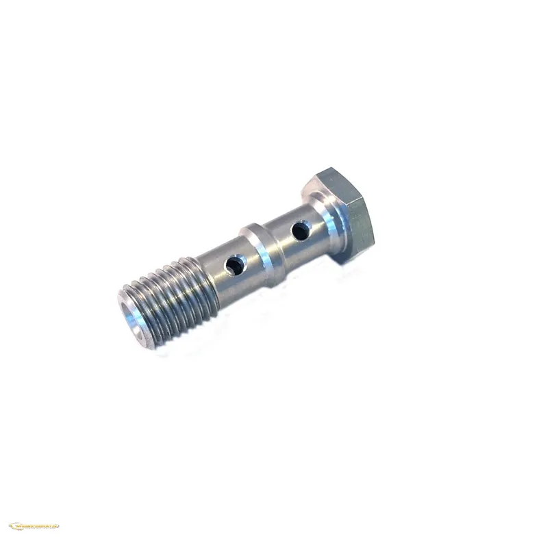 Dobbelt Banjo bolt 3/8-24" rustfri Lngde 39mm