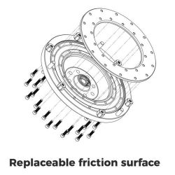 PMC svinghjul BMW M50 S50 M52 M54 240mm 7150g