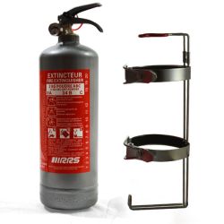 2 kg ABC pulverslukker - Gr�