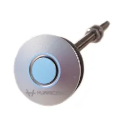 Hurricane - Push-Clips snabbls 31,5mm silver