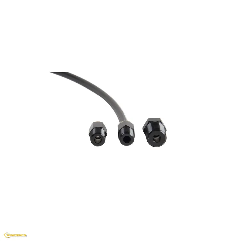 Pneumatikslange 1/4" sort