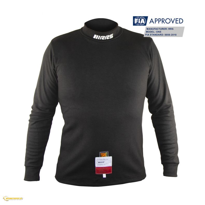 RRS ONE fireproof top - Black - FIA 8856-2018